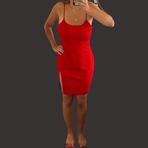 Nasty Gall Red Tank Dress